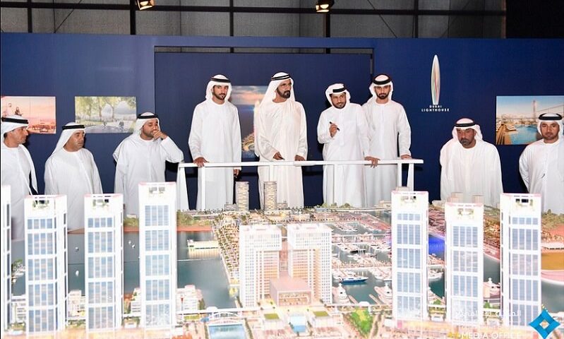 Le projet de maquette « Dubai Harbour » dévoile le nouveau développement emblématique de Dubaï avec le plus grand port de plaisance du Moyen-Orient.