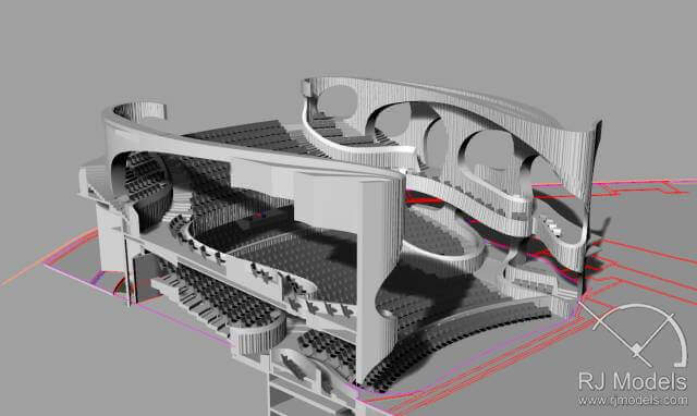 Expressing the concept of "qi" or flow through its curvilinear paths and elements.