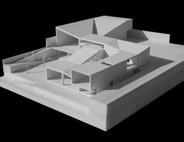 Architectural model made by wood