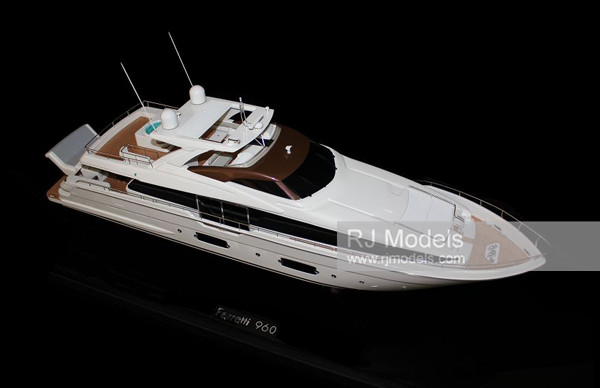 9. Ferretti 960 luxury charter yacht
